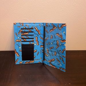 2/$10 Bacon phone case wallet